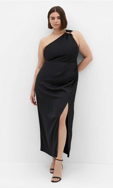 Jorja One Shoulder Slip Dress
